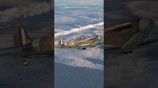 The Supermarine Spitfire A MkIIb shown here cruises along gaining altitude [upl. by Mitzl]