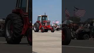 Half Century of Progress Show 23 Parade of Power tractor shorts internationalharvester [upl. by Repotsirhc]