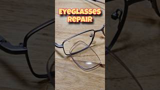 How to Repair Eyeglasses – Loosefitting Lens in FIL  EnDIYneer [upl. by Aw394]