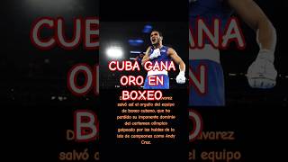 ERISLANDY ÁLVAREZ GANA MEDALLA DE ORO PARA CUBA EN BOXEO bananasplittv [upl. by Etnoek]