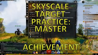 GW2  Skyscale Target Practice Master Skywatch Archipelago Achievement [upl. by Donella]