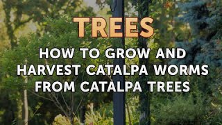 How to Grow and Harvest Catalpa Worms From Catalpa Trees [upl. by Omari]