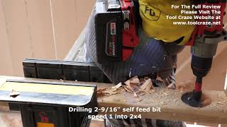 Milwaukee M18 Fuel Hammer Drill 280420 Demo Video 2018 Gen 3 Model [upl. by Toblat620]