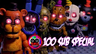 “1 2 Freddys Coming For You” Animation Five Nights at Freddys LEGO [upl. by Meli344]