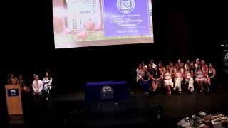 Illinois College Nurse Pinning Ceremony [upl. by Ahsym537]