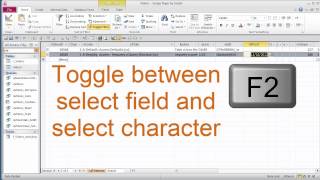 Fill Missing Value using Microsoft Access Query Tracking field for date record added F2 Toggle [upl. by Akaya273]