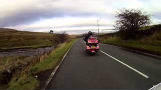 Goldwing Riders T1 amp T2 playing in the Dales November 2012 [upl. by Anihpesoj846]