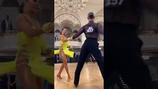 Francesco Arietta amp Jessa Mae Briones  DBDC  Pro Rhythm  Cha Cha [upl. by Lothar]