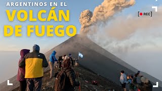 Argentinos intentan subir al Volcán de Fuego en Acatenango Guatemala 🌋🇬🇹 [upl. by Kawai]