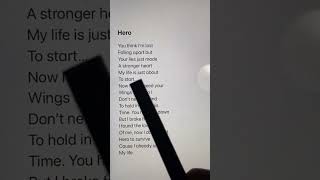 Cash Cash  Hero Lyrics feat Christina Perri in Karaoke  Sujal Khadgi🖤 [upl. by Herald909]