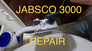 Down the Pan 😂😂😂Jabsco 3000 manual pump toilet repair [upl. by Nuawtna]