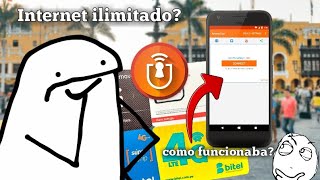 Internet Ilimitado  cómo funcionaba la app ANONYTUN [upl. by Winn]