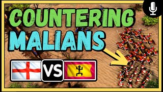 Counter The MALIANS  Age Of Empires 4 [upl. by Ehcar536]