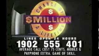 Million Dollar Chance of a Lifetime promo Prime [upl. by Chicoine]