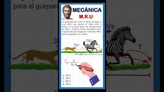 MOVIMIENTO RECTILINEO UNIFORME mecanica [upl. by Nirre]