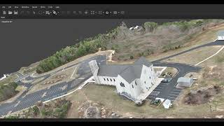 DJI Mavic 3E 3D model test flight with Agisoft metashape [upl. by Brock847]