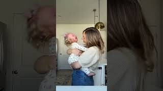 My greatest joy is being a mom 🤎 I wish you could hear Lottie’s laugh in this video The sweetest [upl. by Adnalram]