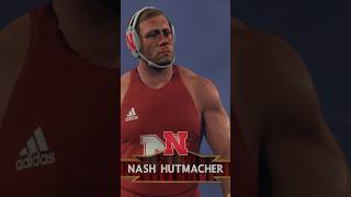 Nash Hutmacher Polar Bear Nebraska Husker Wrestling Heavyweight NCAA College Wrestling 2K23 huskers [upl. by Anileda331]