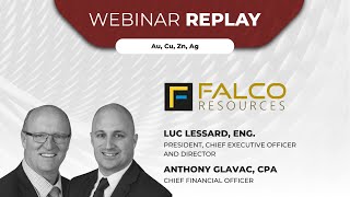 Falco Resources Ltd  Webinar Replay [upl. by Geaghan]