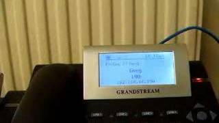 Grandstream GXP 2000 Do Not Disturb [upl. by Adnuahsar]