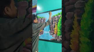 Photo frame wall paintingart drawing [upl. by Adalai]