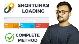 URL Shortener Trick 2024  Link Shortener Self Click Method  Short Link Loading Method [upl. by Laerdna]