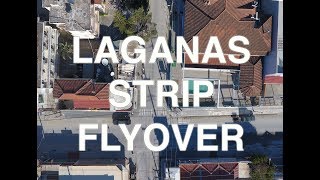 Zakynthos  Laganas Strip flyover  18 March 2018  The calm before the storm [upl. by Slotnick]