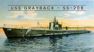 USS Grayback  SS208 Submarine [upl. by Anaiad667]