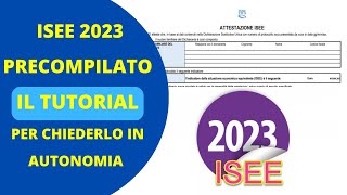 ISEE 2023  IL TUTORIAL per chiederlo in autonomia [upl. by Halsted]