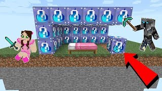 Minecraft INSANE WATER LUCKY BLOCK BEDWARS  Modded MiniGame [upl. by Adym]