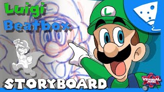 Luigi Trashes Tails  Cartoon Beatbox Battles Storyboard BTS [upl. by Gerson]