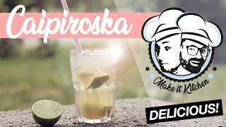 Caipiroska cocktail Recipe  how to make a Caipiroska [upl. by Nawaj]