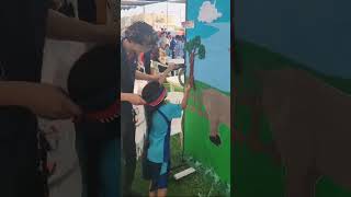 Talia  Fall Festival Fun cutekidsvideo playing funnyvideo [upl. by Eannaj156]