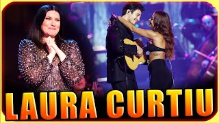 ANITTA e TIAGO IORC no GRAMMY LATINO 2023 Homenagem a LAURA PAUSINI [upl. by Otreblide]