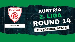 Austria  2 Liga Stats Round 14 202425  Historical Stats  OverGolStats [upl. by Kern]