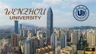 Wenzhou University Cinematic Drone 4K Video  Wenzhou China [upl. by Htezzil]