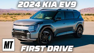 2024 Kia EV9 First Drive The 3Row Electric SUV Weve All Been Missing  MotorTrend [upl. by Akinek829]