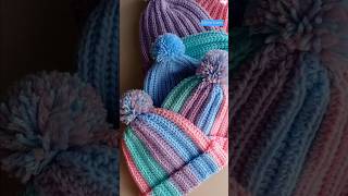 na produção de gorro de crochê inverno crochet unicorn [upl. by Ardnuaed]