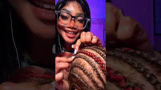 ASMR  BRAIDING 💕 SCRATCHING 💆🏻‍♀️ SNIPPING ✂️ TINGLES ✨ COMPILATION 💖✨ [upl. by Laurie825]