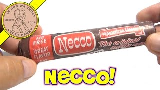 Necco Wafers Chocolate Pack  The Original Candy Wafer [upl. by Rehpoitsirhc566]