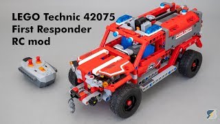 LEGO Technic 42075 First Responder RC mod with building instructions [upl. by Carmine]