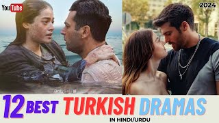 12 Best Turkish Dramas to watch on YouTube 2024  in HindiUrdu [upl. by Rodie]