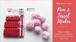 Red Heart Pom amp Tassel Maker Review [upl. by Akcirret277]