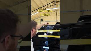 Installing blacked out gmc emblems [upl. by Marchall]