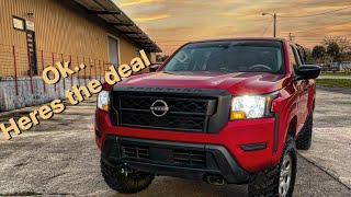 My 2022 Nissan Frontier after 1 year ONE YEAR REVIEW [upl. by Ehsiom470]