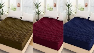 Waterproof Mattress Fitted coversMattress protector in All Colours onlineshopping tshescollection [upl. by Atinram234]