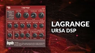 Lagrange Granular Delay by Ursa DSP KVRDC 2016 [upl. by Nna]