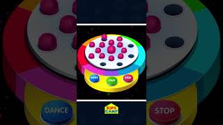 🌈 Learn Colors  Dancing Balls On Finger Family Song shorts kidssong [upl. by Leonerd732]