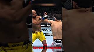 👊🏽EDIT👊🏽 IKRAM ALISKEROV SHOWS NO MERCY 😱 mma ufc fighting [upl. by Eddi]