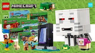 レゴマインクラフト 2024 1月 新作セット ／ Lego Minecraft 2024 Winter Sets [upl. by Erreit339]